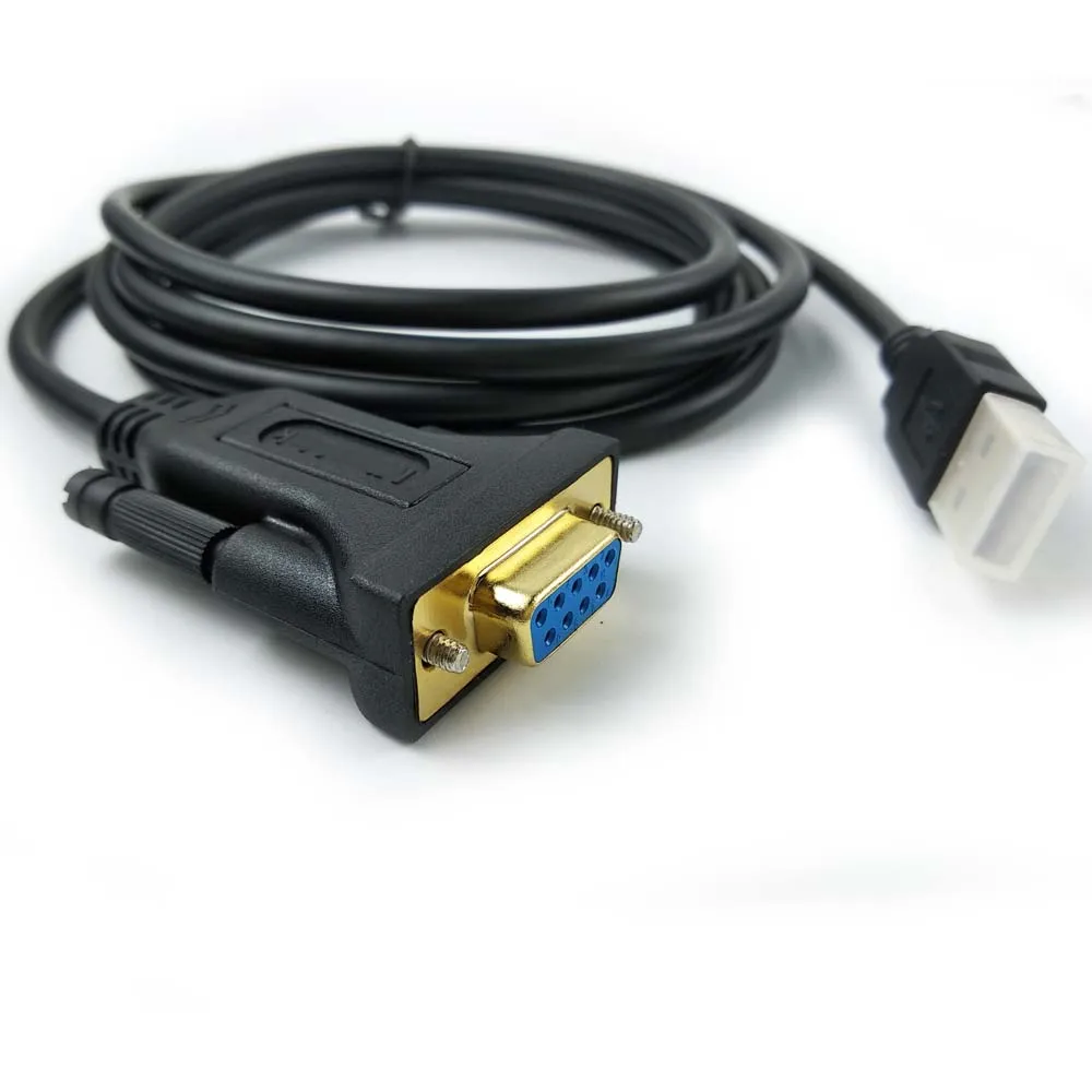 DB9M FTDI 10 pcs of USB to Serial RS232 Adaptor Cable