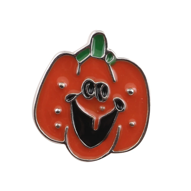 20 шт./лот с рисунком тыквы для хэллоуина украшения с кнопкой из металла 18 мм кнопки браслет благословил дизайн сплав Кнопка бусины для браслетов ForWomen