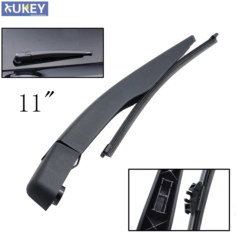 Xukey Rear Windshield Wiper Arm Blade For Ford Escape Explorer Edge 2017 2016 2015 Windscreen 2017 Ford Edge Rear Wiper Arm Replacement
