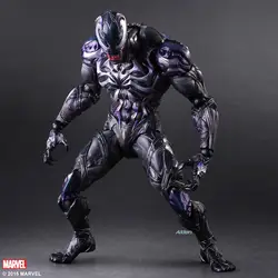 9 "Человек-паук Venom PlayArts подвижные швы Том Харди д-р Дрейк ПВХ фигурка Коллекционная модель игрушечная Коробка 25 см L271