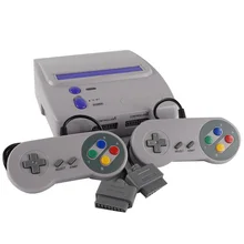 TV Video Game Console for Snes 16 Bit Games 16 Bit Entertainment System with Two Wired Gamepads S-Video & NTSC RCA Output