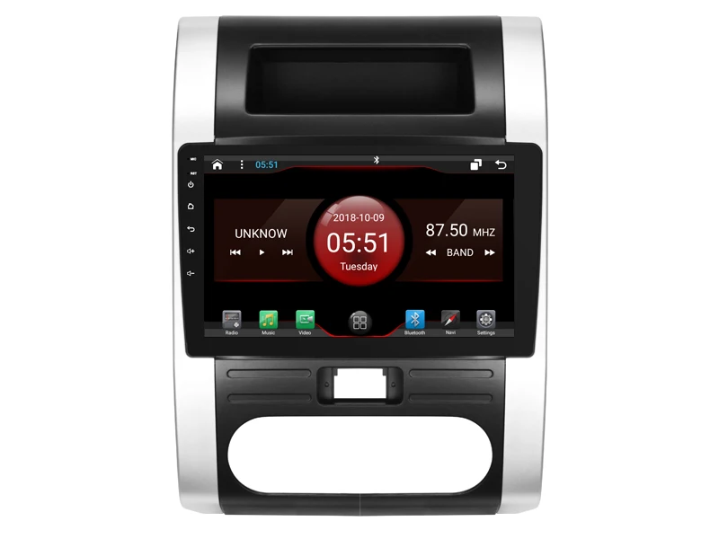 Cheap DSP android 8.1 gps navigation for NISSAN Qashqai 2012 Navirider car multimedia player stereo radio tape recorder headunit 1