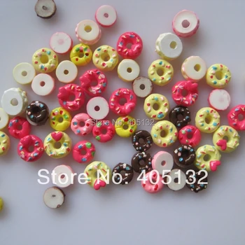 

#4 Donut shape mix bag 200pcs/bag Nail Resin Decoration Nail Art Mix Decoration