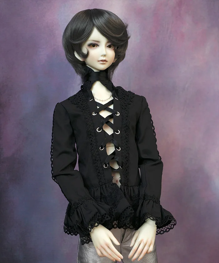 D01-P083 детская игрушка ручной работы 1/3 1/4 аксессуары для кукол BJD/SD кукольная одежда аристократическая кружевная рубашка 1 шт