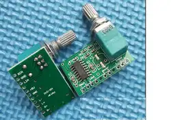 2 шт PAM8403 Мини 5 V цифровой усилитель доска с потенциометра переключателя может быть USB powered