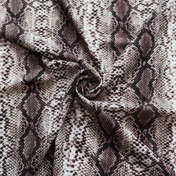 

100cm*150cm Africa Chiffon Fabric Dress Scarf Material Snake Pattern