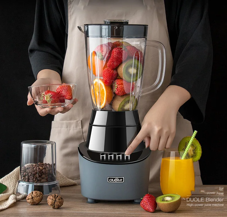 

1.5L Small Portable Smoothie Blender Juice Soy Milk Mixing Food USB Rechargeable Machine Fruit Vegetable Juice Extractor