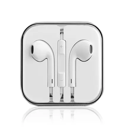 

3.5mm In-ear Earphone Wired Earphones With Box For IPhone 4 4s 5 5s 6 6s 6splus For Ipad 2 3 4 Mini Mp3 Mp4 Gps