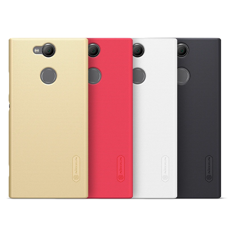 Nillkin простой Чехлы для sony Xperia L2 корпус Пластик твердый переплет сопротивление