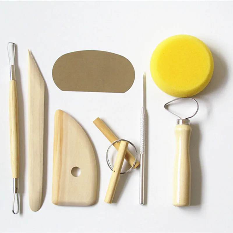 DIY Clay Sculpting Sculpt Smoothing Wax Carving Pottery Ceramic Tools