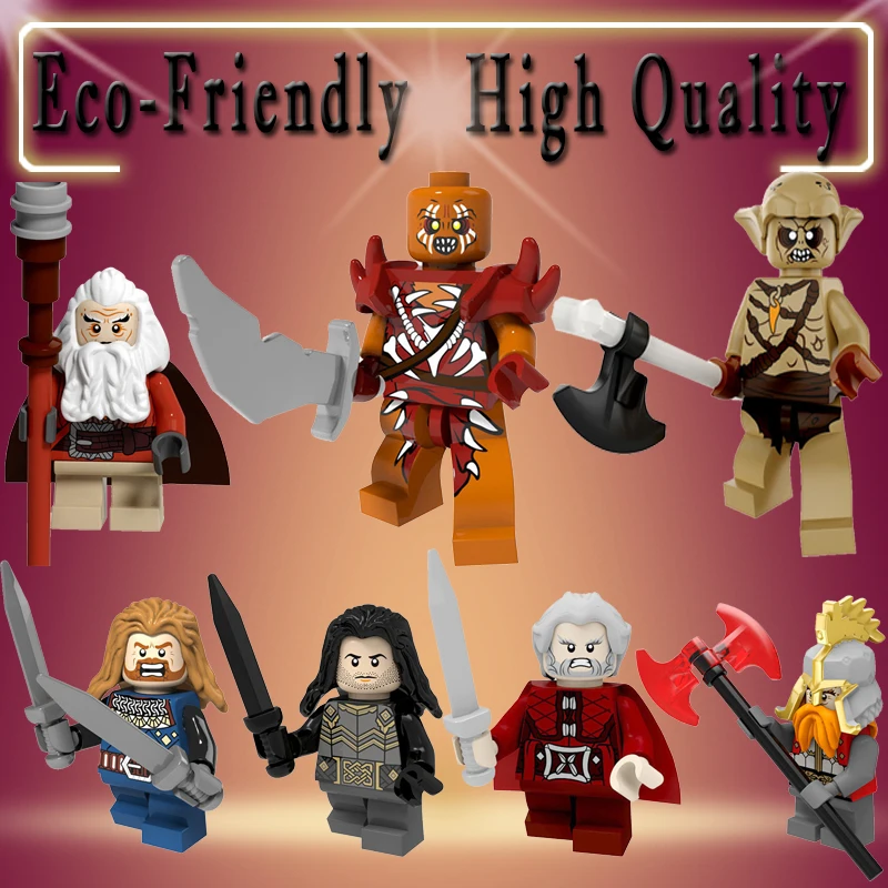 

Single Sale Lord of the Rings Philip Iron foot Dan Kellett Ouyin Duoli Building Blocks Action Figures Gifts Toys Children PG8183