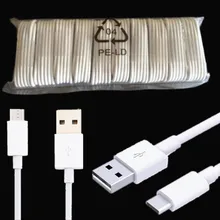 100 шт./лот Высокое качество 1 м 3FT зарядный usb-кабель типа c кабель питания зарядное устройство для samsung s8 s9 для lg g5 для nokia
