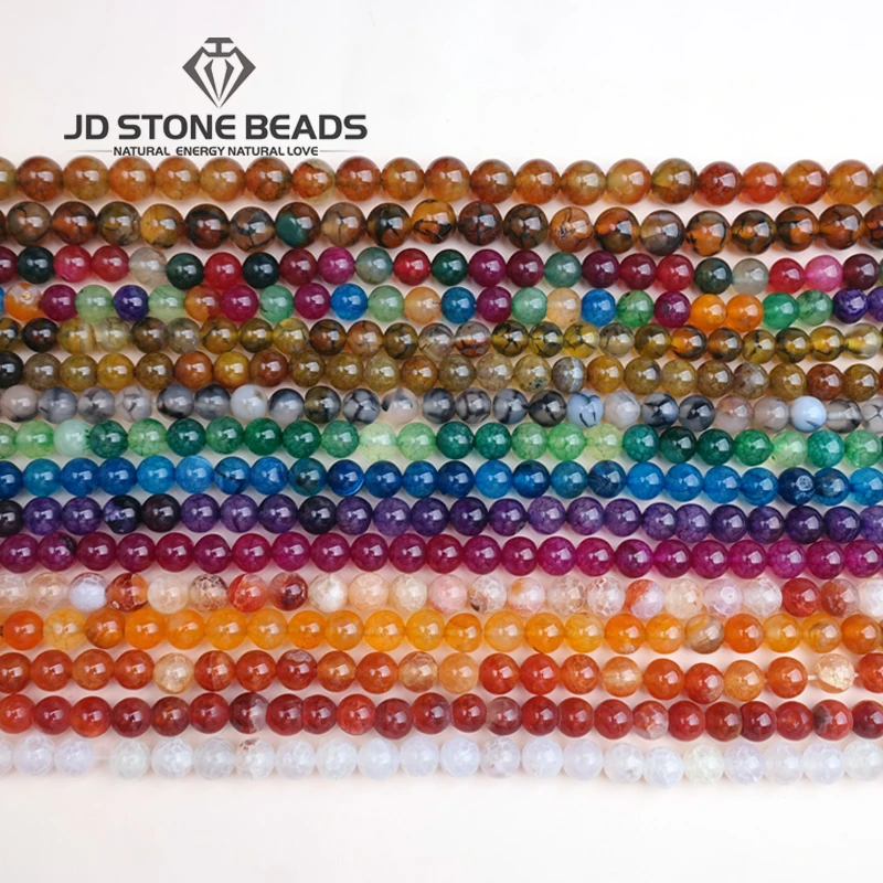 

16Colors Popcorn Agate Beads Personalized Fashion Hand-made Jewelry Ornament Agate Stone Accessory For Jewelry Making