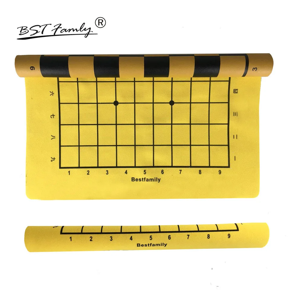 

BSTFAMLY Japan Shogi 46*50cm Chessboard 45*50mm Checker for Sho-gi Chess Game Portable Gift Back is International Checkboard JB3