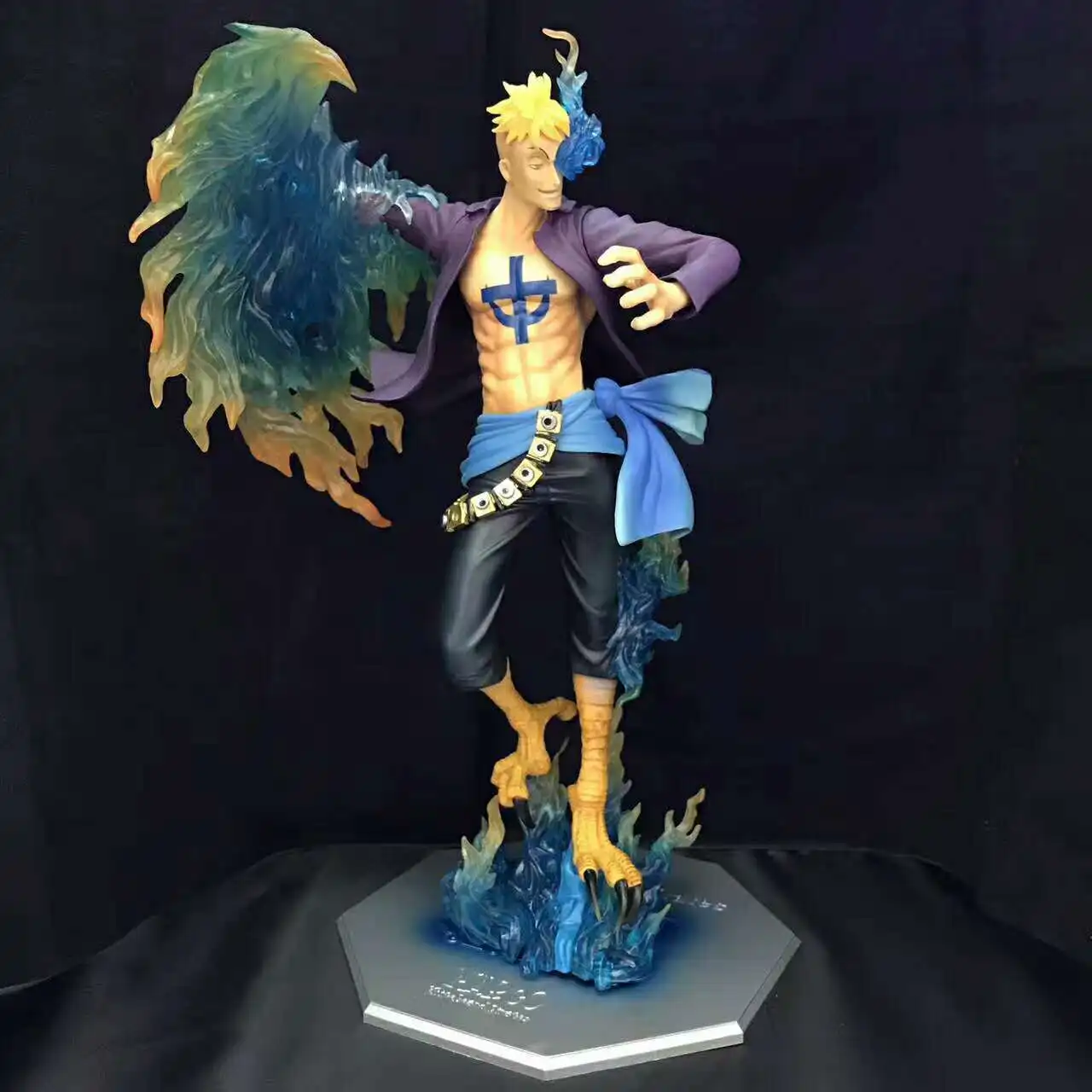 

Anime One Piece 25cm DX MAS Marco The Phoenix Battle Ver PVC Action Figure Collection Model Kids Lovely Decoration Toy
