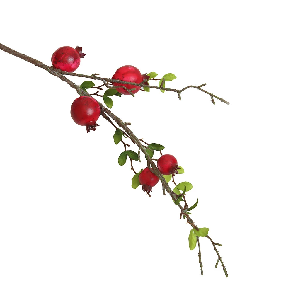 50pcs Mini Fake Fruit Berries Artificial Pomegranate Cherry Stamen Home Decor 50pcs Mini Fake Fruit Berries Artificial Pomegranate Cherry Stamen Home Decor