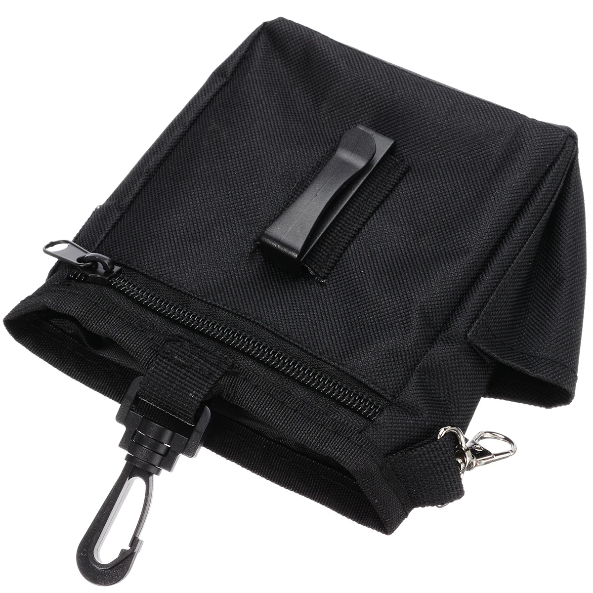 Portable Black Pet Dog Puppy Training Treat Snack Bag Feed Bait Food Pouch Belt Bags For Walking Running Traveling