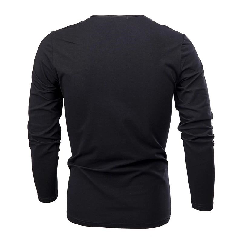 COODRONY Cotton T Shirt Men 2018 Spring Autumn New Long Sleeve T-Shirt Men Henry Collar Tee Shirt Men Fashion Casual Tops 7617 HTB1re22FY5YBuNjSspoq6zeNFXam - COODRONY Cotton T Shirt Men 2018 Spring Autumn New Long Sleeve T-Shirt Men Henry Collar Tee Shirt Men Fashion Casual Tops 7617
