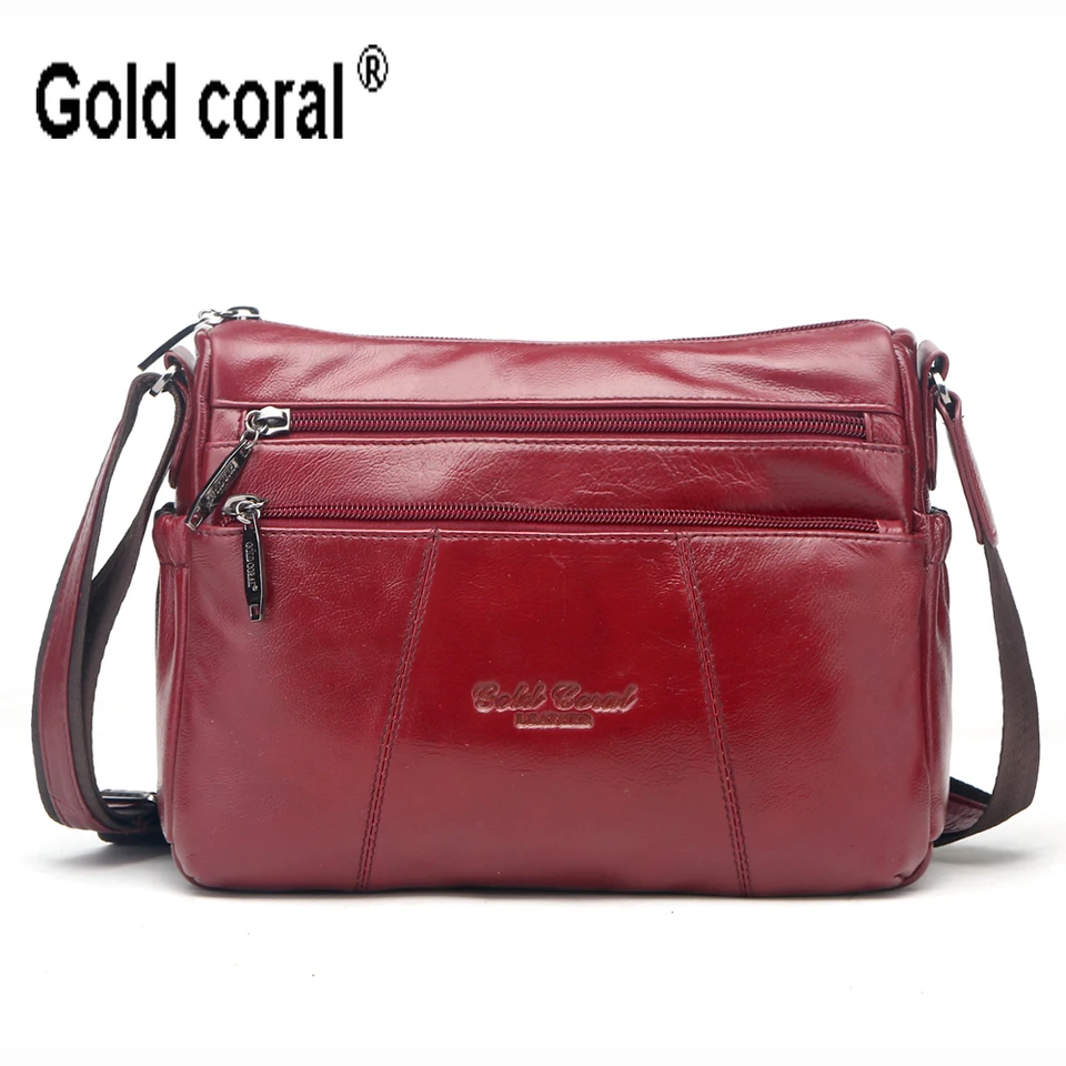 coral shoulder bag