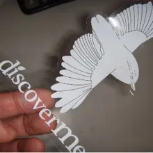 УФ защищенный штамп на заказ вырезают прозрачные напечатанные виниловые наклейки- PX8011