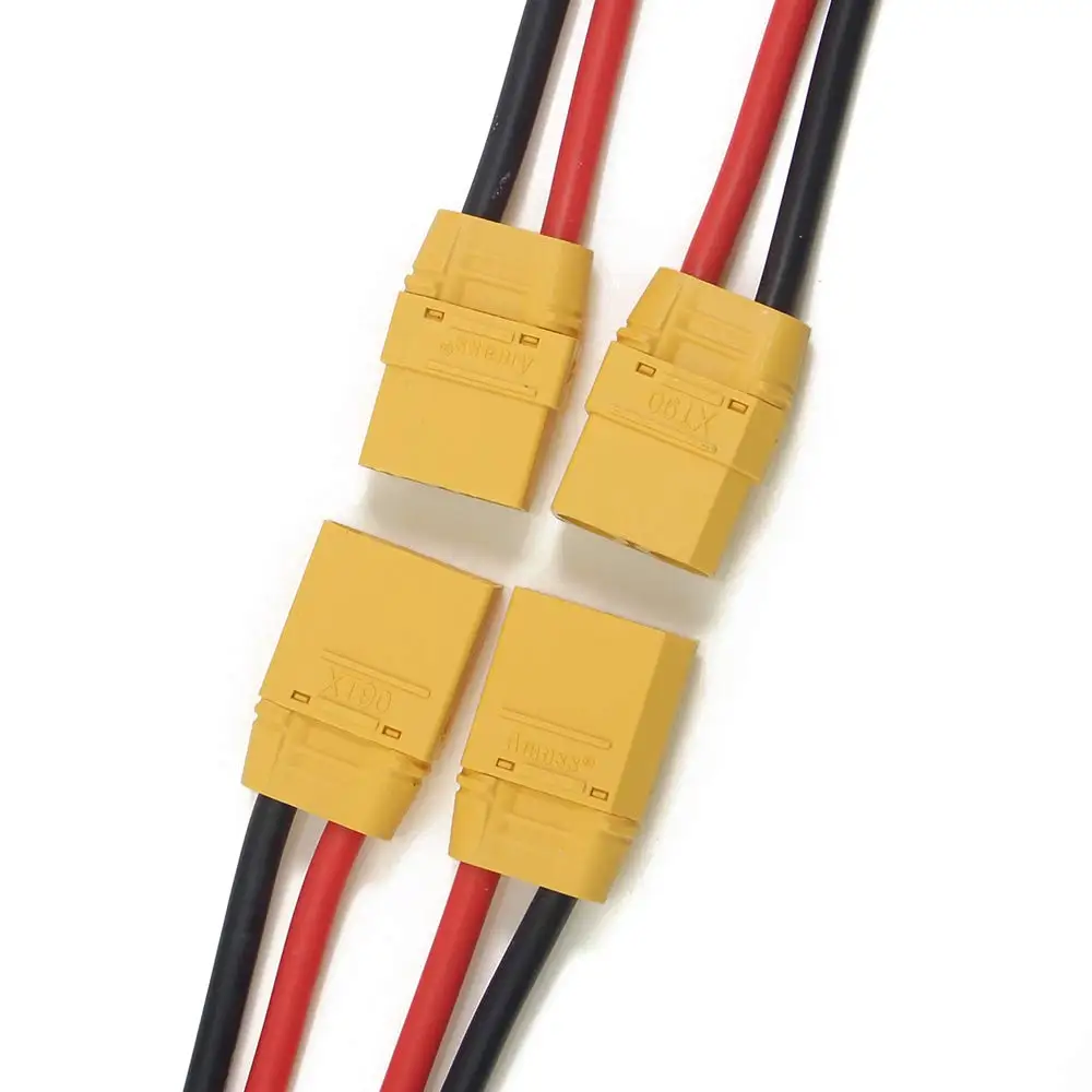 AMASS XT90 мужской женский разъем косички с 150 мм 12AWG силиконовый провод RC батарея кабель провод для RC Lipo батарея