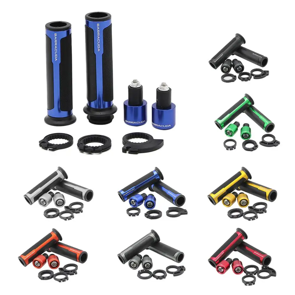 

Universal CNC Motorcycle Handle bar CAPS / Handlebar Grips Ends Kit Fit all 7/8'' 22mm Street & Racing Moto Bike Grips with end