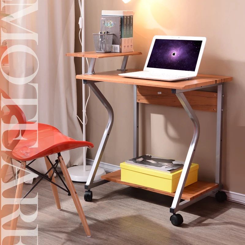 Bedroom Computer Desk Small Space Saving Move About Simple Single