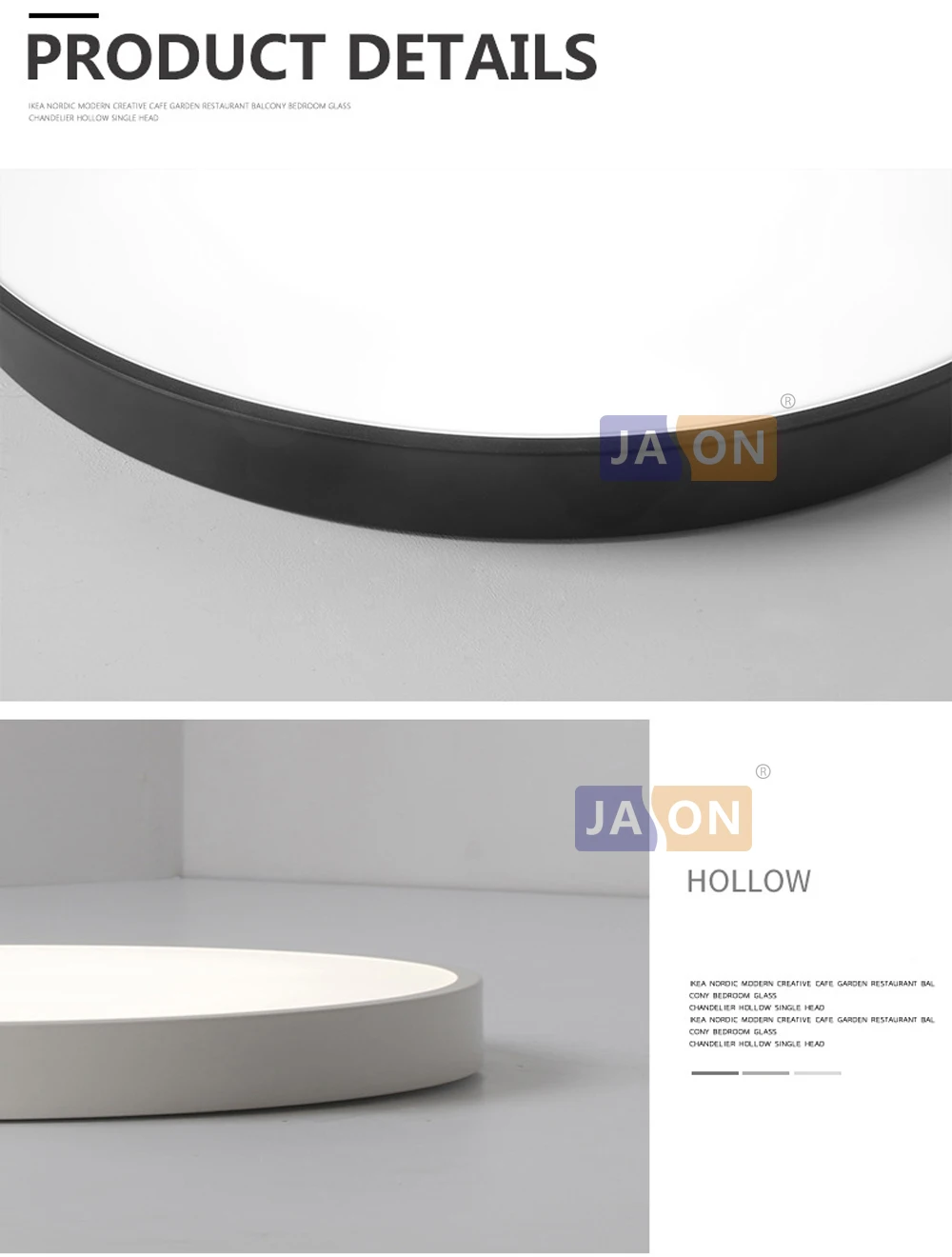 Conduziu a Iluminação Conduziu a Luz Conduziu a Lâmpada para Foyer Led Modern Ferro Acryl 5 Centímetros Fina Rodada Preto Branco Ouro Prata Lustre Lustre 41 preto branco ouro prata led lustre iluminação