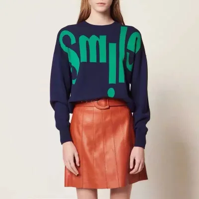 

2019 New Fashion Genuine Sheep Leather Skirt E48