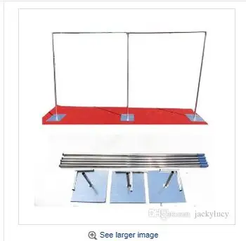 

3m x 6m TOP Quality Wedding Stainless Steel Pipe Wedding Backdrop Stand with expandable Rods Backdrop Frame