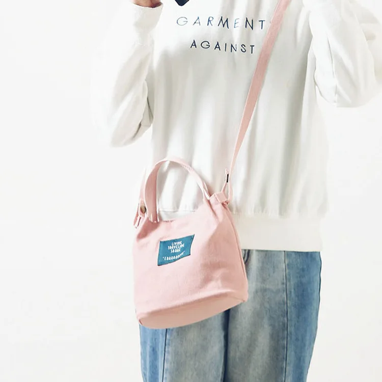 Корейская женская сумка через плечо, женская сумка, холщовая женская сумка-мессенджер, летняя женская сумка, подарок, новая мода