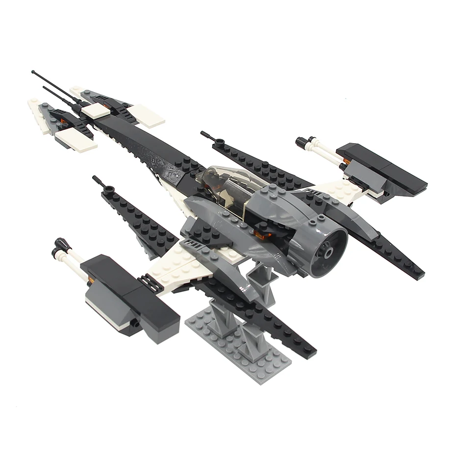 184Pcs Phantom X-fighter Space Star Wars Fierce Twilight Building Blocks Sets Starwars LegoINGLs DIY Bricks Toys for Children