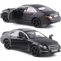 5 "Моделирование игрушечных транспортных средств литья под давлением металлическая машина модели для Mercedes-бензамид CLS63 Модель игрушечных