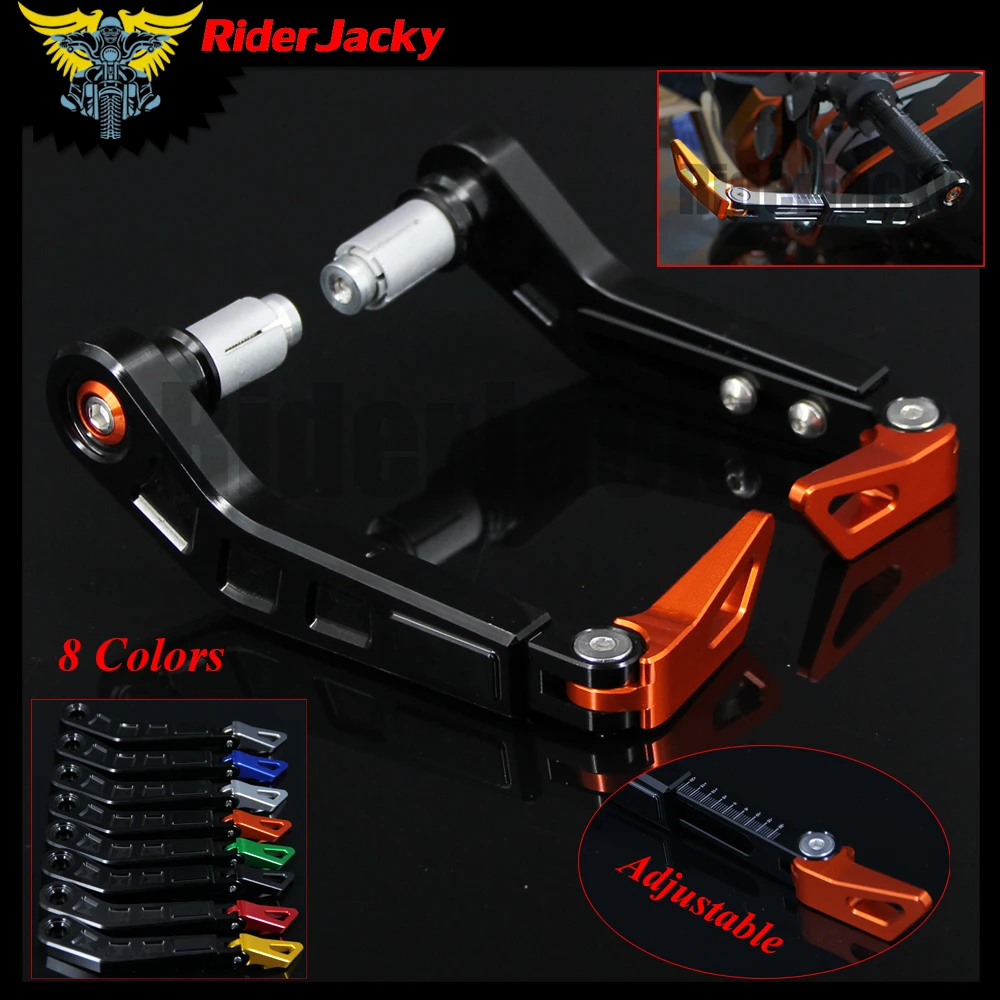 Protector de palanca de freno de motocicleta ajustable de 7/8 \