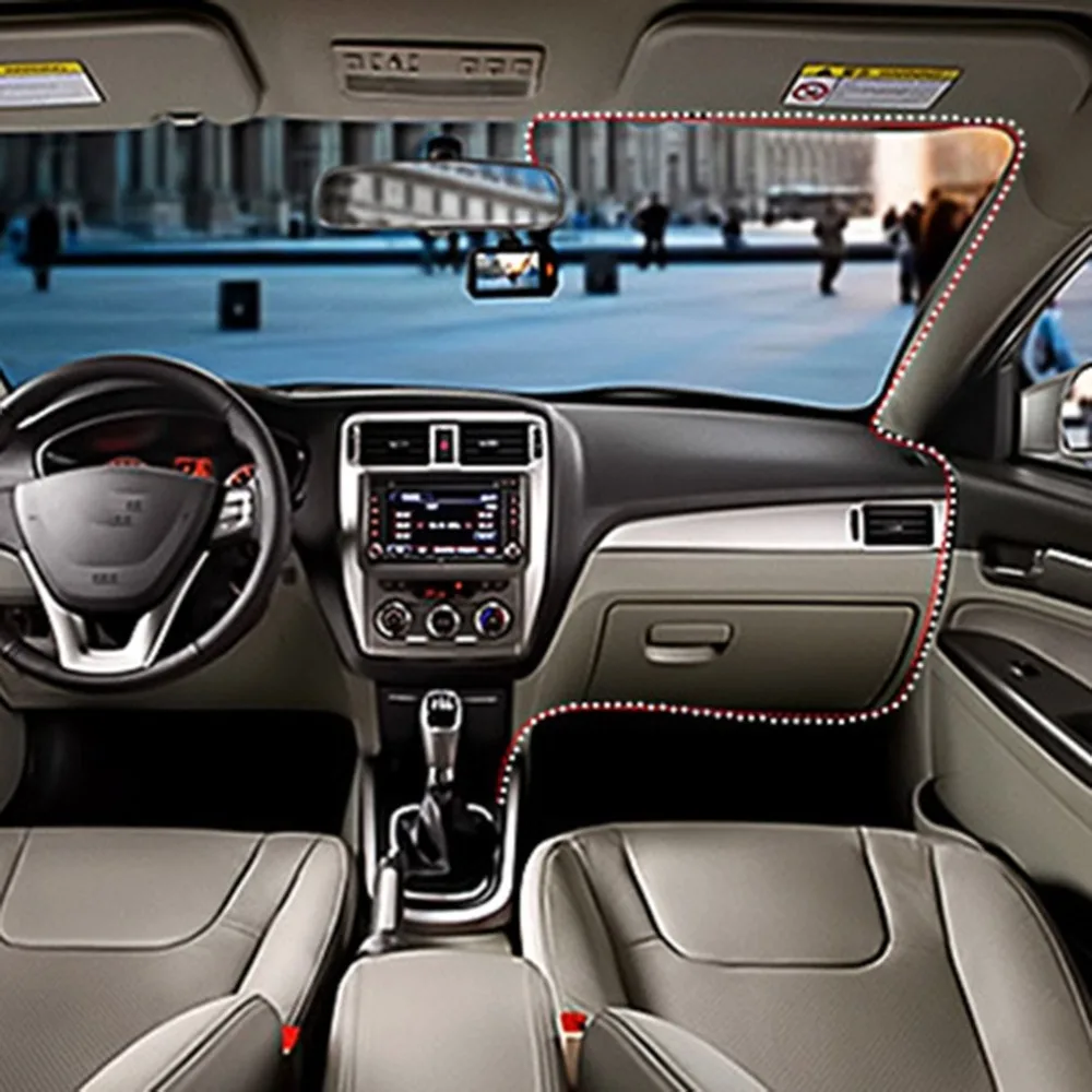 

Car DVR 3'' HD 1080P Vehicle Dashboard Camera Video Dash Cam Recorder Mirrow black diamond driving recorder double lens car mini