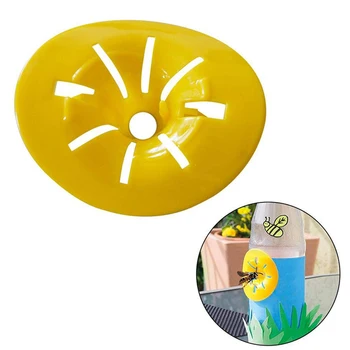 

10pcs/set Garden Flying Wasp Trap Reusable Mini Flower Shaped Outdoor Pest Control Killer Bee Catcher Practical Insects Funnel