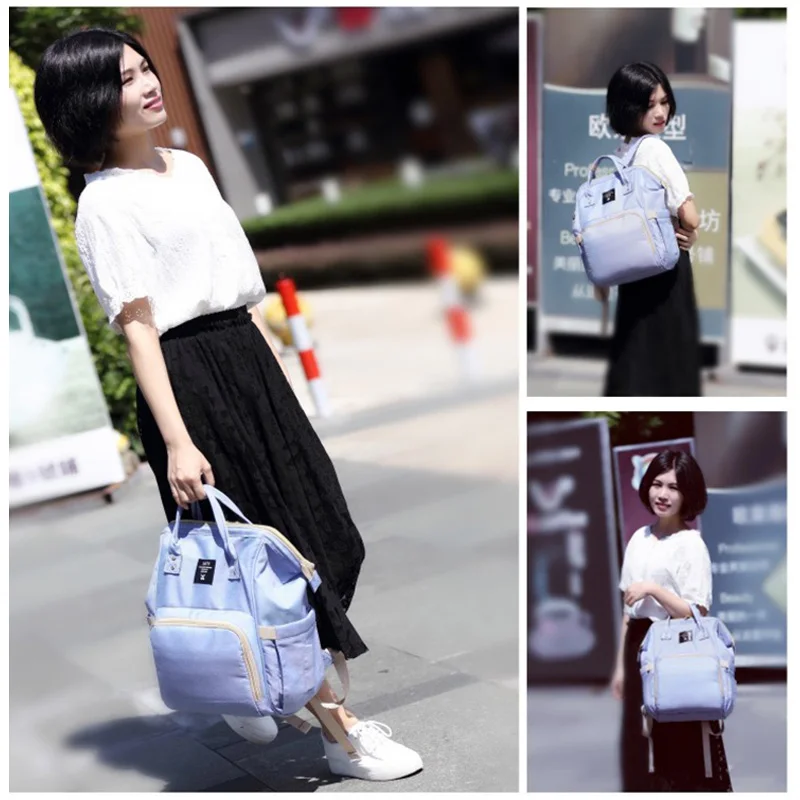 Mummy Maternity Nappy Bag Baby Care Large Capacity Diaper Bag Travel Backpack Designer Nursing Multifunction Mochila BB6030 (18)