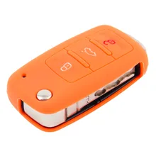 Универсальный силиконовый автомобильный чехол-держатель для ключей, карамельный цвет, чехол Turma do Chaves, автомобильные аксессуары для Volkswagen для VW