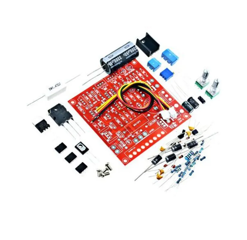 0-30 В DC Стабилизированный Питание DIY Kit плавной регулировкой ток короткого