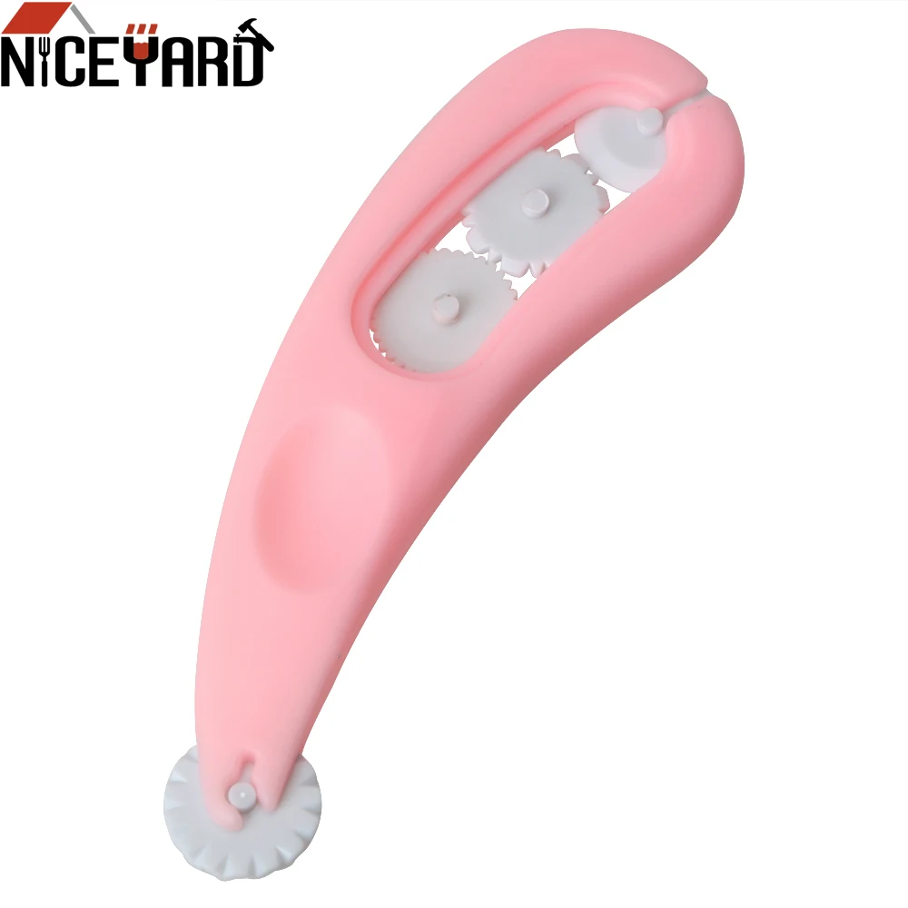 

4 Wheels Fondant Embosser Cutter Pastry Tools Icing Stitching Cutter Knife Sugarcraft Paste Embosser Cake Decoration Mold