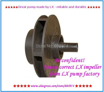 

LX DH1.0 Pump Impellor and bathtub pump impeller