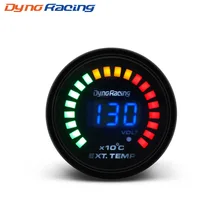 Dynoracing " 52 MM Digital 20 LED EGT выхлопных газов temp Gauge Авто Стайлинг EGT Температура манометр автомобильный метр BX101458