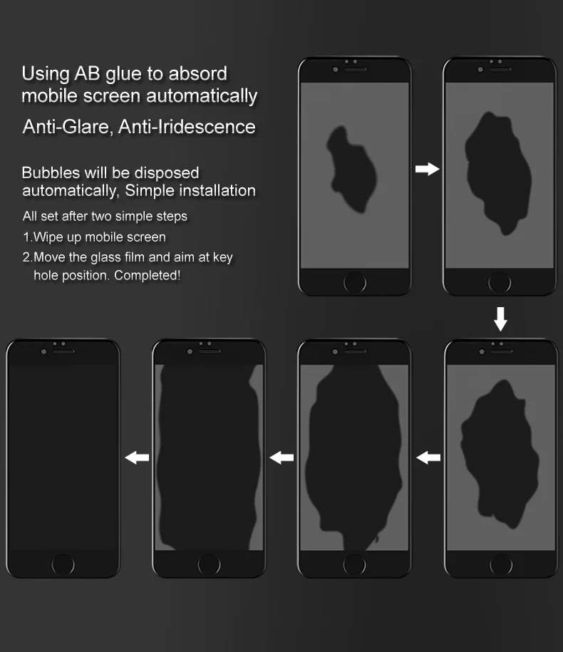 Imak полный экран AB Glue Pro+ версия закаленное стекло для Nokia 7 Plus Защитная пленка для экрана для Nokia X6/8/X7/X71/4,2