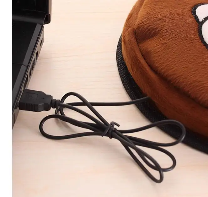 Милые теплые Мультяшные животные USB соединение бесплатная доставка|heated mouse pad|mouse