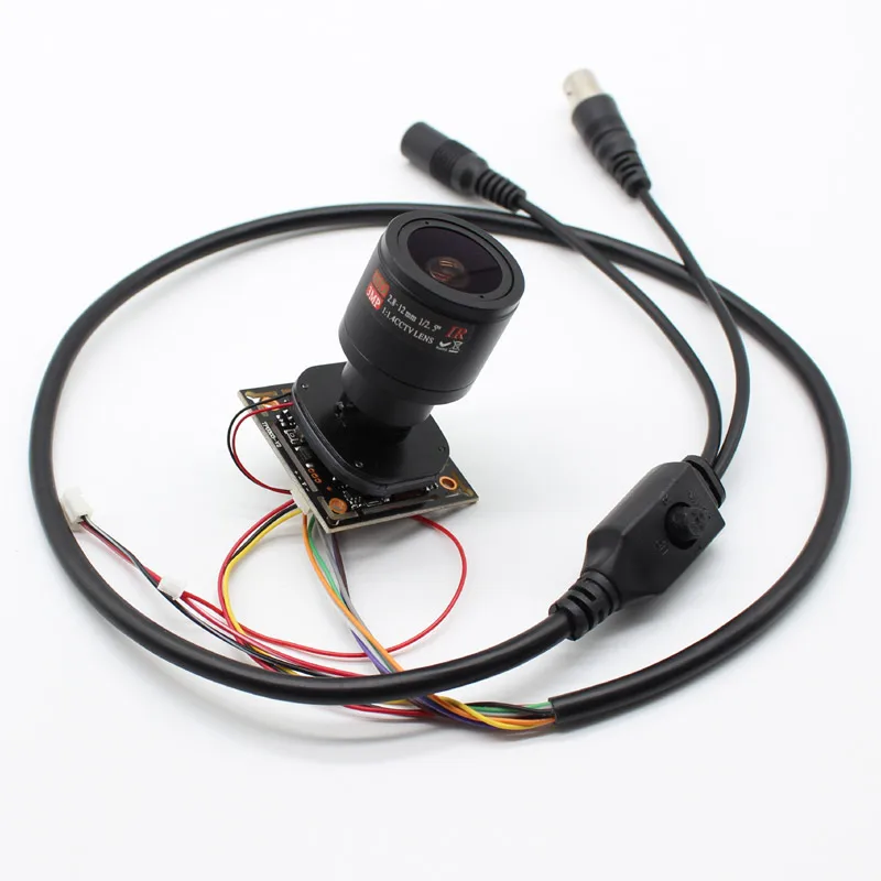 

HD Starlight 0.0001Lux SONY IMX307+NVP2441 4in1 AHD TVI CVI CVBS 2mp CCTV Camera Module Security PCB board ,cable lens