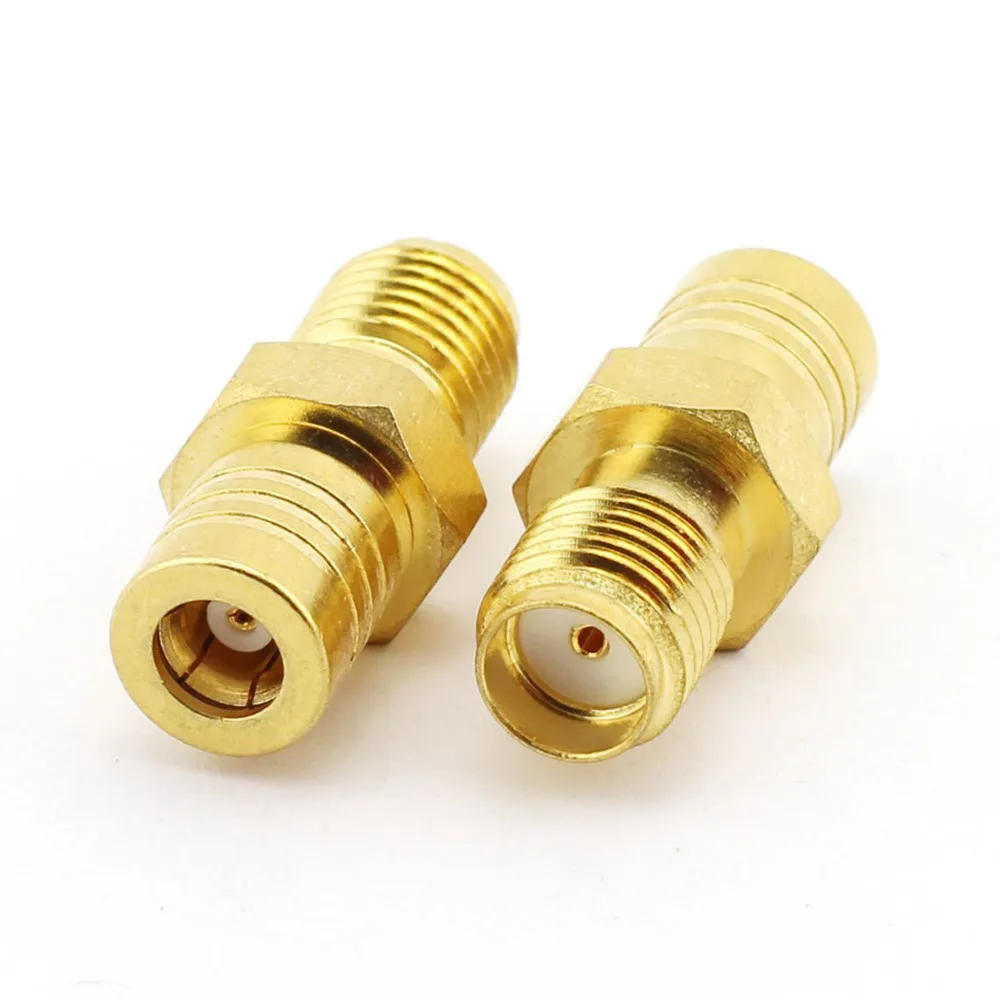 SMA Female Jack to SMB Female Jack RF Coax Adapter Convertor Straight
