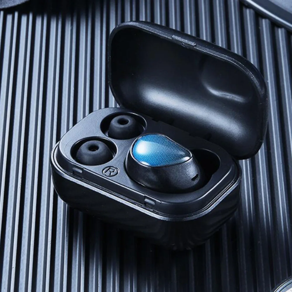 

Exuanfa HIFI Bluetooth headset with charging bin in-ear business mini touch single ear Bluetooth headset gift