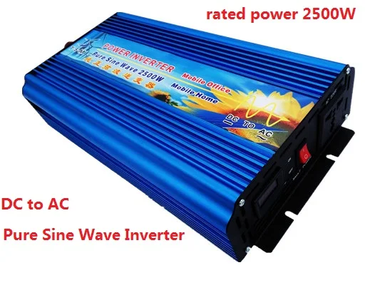 surge power 5000W 2500W pure sine wave inverter 12VDC  