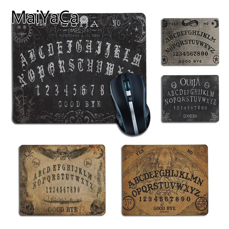 MaiYaCa Ouija доска печать офисные мыши резиновый коврик для мыши Лидер продаж Профессиональный геймерский коврик для мыши подарок для мальчика друзей и любимого