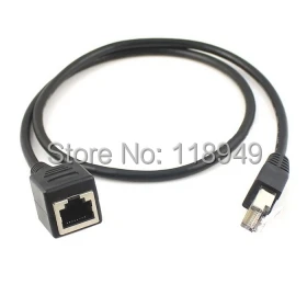 

100pcs/lot 30cm 8P8C FTP STP UTP Cat 5e Male to Female Lan Ethernet Network Extension Cable Patch Cord